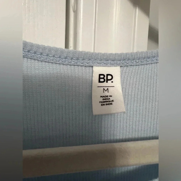 Blue Sleeveless Rib Dress BP - Picture 3 of 3